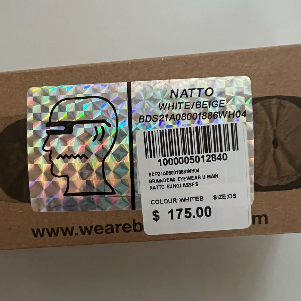Brain Dead Natto Sunglasses NIB - Picture 4 of 8